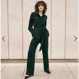 NWT DAI Stripe Right Utility Jumpsuit